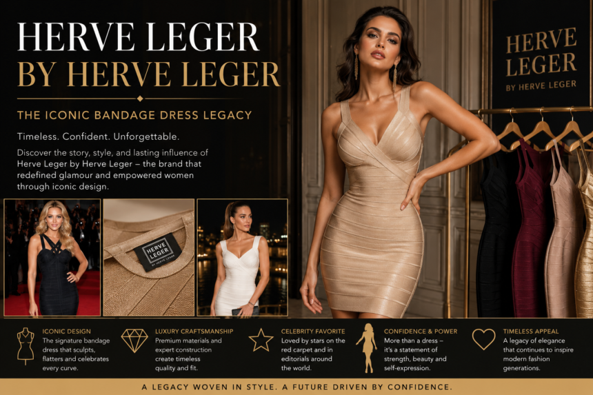 Herve Leger by Herve Leger, The Iconic Bandage Dress Legacy